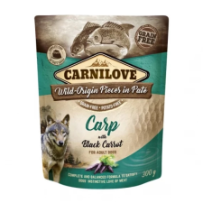  Carnilove Dog tasakos Paté Carp with Black Carrot - Ponty fekete répával 300g kutyaeledel