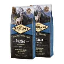 Carnilove Felnőtt Kutyáknak - Lazac Ízesítésű - 2x12kg kutyaeledel