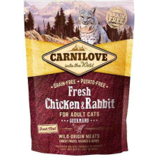 Carnilove Fresh Adult Cat Gourmand csirke- és nyúlhússal 400g macskaeledel