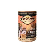 CarniLove Konzerv Puppy Lazac-Pulyka – 12×400 g kutyaeledel