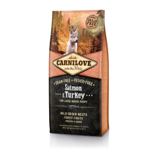 Carnilove Puppy Large Salmon & Turkey (lazac-pulyka) 2x12 kg kutyaeledel
