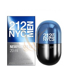 Carolina Herrera 212 NYC Men New York Pills EDP 20 ml parfüm és kölni
