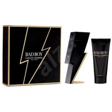 Carolina Herrera Bad Boy SET: EDT 100ml + tusfürdő gél 100ml kozmetikai ajándékcsomag