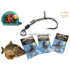  Carp'R'Us Ready Naked Ronnie Rig - Predator 6 Méret - 3Db (Cru801702)