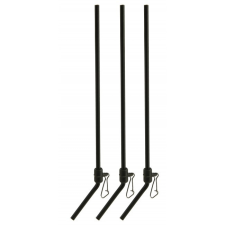 Carp Academy Gubancgátló cső 15cm 3db fekete (8100-194) horgászkiegészítő