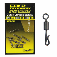 Carp Academy Pontyozó gyorskapocs forgóval 12-es XSS 10db/cs horgászkiegészítő