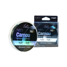 Carp Expert NEO CAMOU  0,20MM 150MOLIVE GEEN + BROWN 6,226KG horgászzsinór