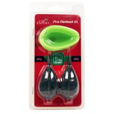Carp Expert PRO METHOD XL 60G+60G TÖMKÖDŐVEL GO GREEN CINK ÖTVÖZET horgászkiegészítő