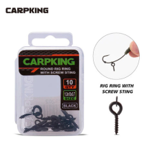 Carp King-Fém csalicsavar karikával halfelszerelések