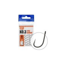 Carp Zoom KO.3 carp method feeder horog 10db teflon bevonattal - 14 csali