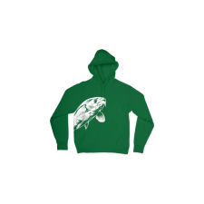 CarpZoom Carp Zoom CZ Pontyos kapucnis pulóver, XL, zöld horgászkiegészítő