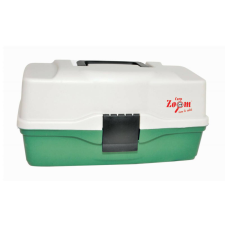 CarpZoom Carp Zoom CZ Standard tálcás horgászláda 2 tálcás, 34x15,5x16 cm horgászkiegészítő