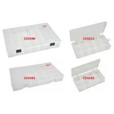 CarpZoom CZ Szerelékes doboz (twister álló), 17,3x7,2x2,9 cm (CZ4245) horgászkiegészítő