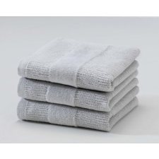 CARRARA törölköző szett 30x30 cm világosszürke 100% pamut, 3 db lakástextília