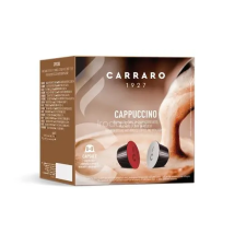 Carraro Kávékapszula, Dolce Gusto® kompatibilis, 8+8 db, CARRARO "Cappuccino" kávé
