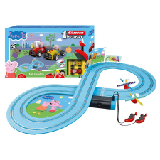 Carrera FIRST - 63043 Peppa malac versenypálya (GCO1028) (GCO1028) autópálya és játékautó