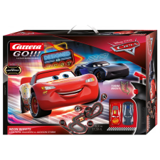 Carrera GO!!! Disney Pixar Verdák - Neon Nights Versenypálya autópálya és játékautó