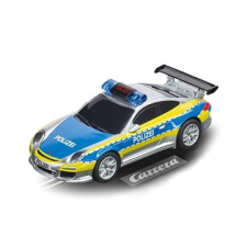 Carrera GO / GO + 64174 Porsche 911 GT3 Polizei autópálya és játékautó