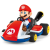 Carrera toys CARRERA-TOYS Mario Kart távirányítós gokart hanggal és Mario pilótával