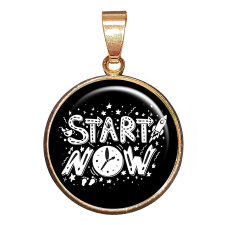  CARSTON Elegant Kezdd el most (Start Now) – medál lánccal vagy kulcstartóval nyaklánc
