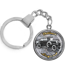 CARSTON Elegant Oldtimer Ford kulcstartó ezüst vagy arany színben kulcstartó