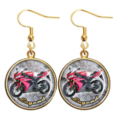 CARSTON Elegant Yamaha fülbevaló ezüst vagy arany színben fülbevaló