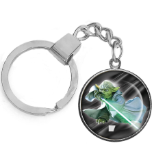  CARSTON Elegant Yoda kulcstartó ezüst vagy arany színben kulcstartó