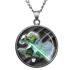  CARSTON Elegant Yoda – medál lánccal nyaklánc