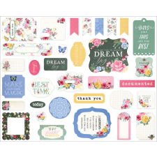 Carta Bella Bloom Kivágatok Ephemera (1 csomag) matrica
