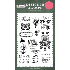 Carta Bella Bloom Our Story Begins Here Szilikonbélyegző Clear Stamps (1 db) bélyegző