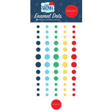 Carta Bella Díszítőelem, Enamel Dots - Little Boy (1 csomag) dekorációs kellék