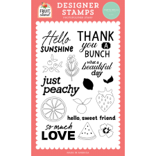 Carta Bella Fruit Stand Sweet Friend Szilikonbélyegző Clear Stamps (1 db) bélyegző