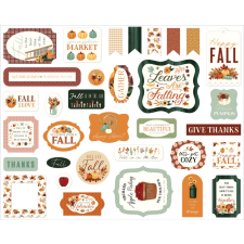 Carta Bella Harvest Kivágatok Ephemera (1 csomag) matrica