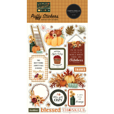 Carta Bella Harvest Pufi matrica Puffy Stickers (1 ív) matrica