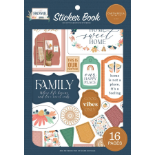 Carta Bella Matrica készlet At Home Sticker Book (1 csomag) matrica