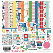 Carta Bella Papírkészlet 12&quot; (30 cm) - Collection Kit - Happy Crafting (1 csomag) decoupage papír