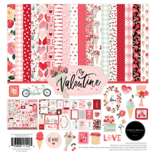 Carta Bella Papírkészlet 12" (30 cm) - Collection Kit - My Valentine (1 csomag) decoupage papír