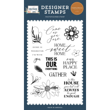 Carta Bella Szilikonbélyegző At Home Come As You Are Clear Stamps (1 ív) bélyegző