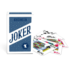 Cartaco Joker szimpla römi kék hátlappal társasjáték