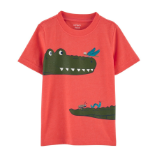 CARTERS CARTER'S póló rövid ujjú Red Alligator boy 12m gyerek póló