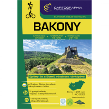 Cartographia Bakony turistakalauz Cartographia 1:40 000 Bakony térkép utazás