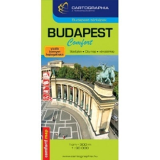 Cartographia Budapest Comfort térkép (laminált) Cartographia 1:30e. térkép