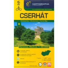 Cartographia Kft. Cserhát +Karancs, Medves turistatérkép 1:60.000 térkép