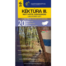 Cartographia Kft. Kéktúra III. turistatérkép szett - Írott-kőtől Szekszárdig térkép