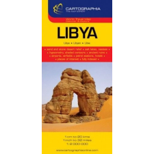 Cartographia Kft. Líbia útitérkép térkép