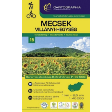 Cartographia Kft. Mecsek, Villányi-hegység turistatérkép térkép