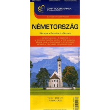 Cartographia Kft. Németország autóstérkép 1:850 000 térkép