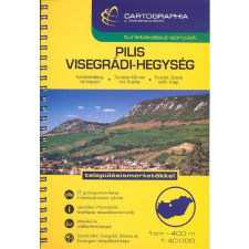 Cartographia Kft. Pilis, Visegrádi-hegység turistakalauz (1:40 000) /Turistakalauz-sorozat utazás