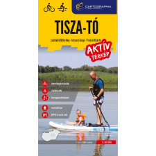 Cartographia Kft. Tisza-tó aktív térkép térkép