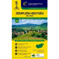 Cartographia Kft. Zempléni-hegység (déli rész) turistatérkép 1:40.000 térkép